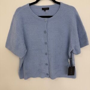 1. State Women's Soft Blue Cardigan Women’s Size XL